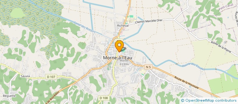 localisation de l'entreprise MONSIEUR GUY DORVAN à MORNE A L EAU