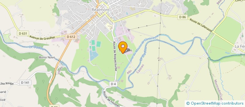 localisation de l'entreprise MONSIEUR GUY DOUMAIROU  PUYGOUZON