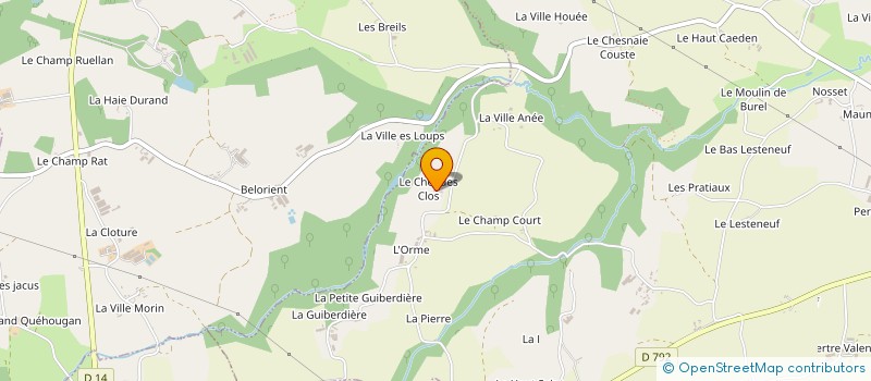 localisation de l'entreprise MONSIEUR GUY DROUET à PLENEE-JUGON