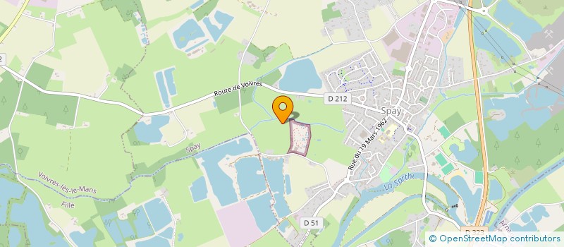 localisation de l'entreprise MONSIEUR GUY DU HALGOUET  ALLONNES