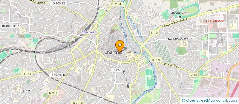localisation de l'entreprise MONSIEUR GUY DUBOIS à CHARTRES