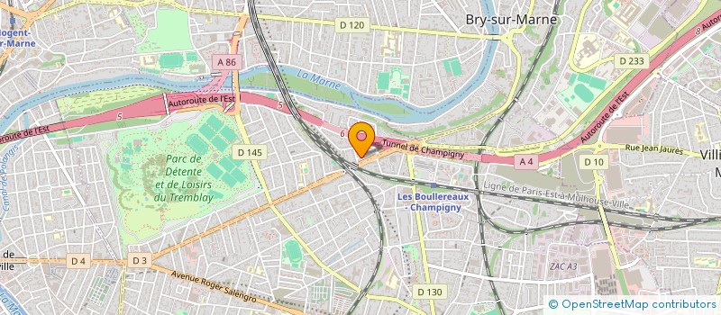 localisation de l'entreprise MONSIEUR GUY DUBOISSET à CHAMPIGNY-SUR-MARNE