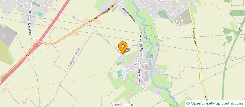 localisation de l'entreprise MONSIEUR GUY DUBRULLE  NOYELLES-SUR-SELLE