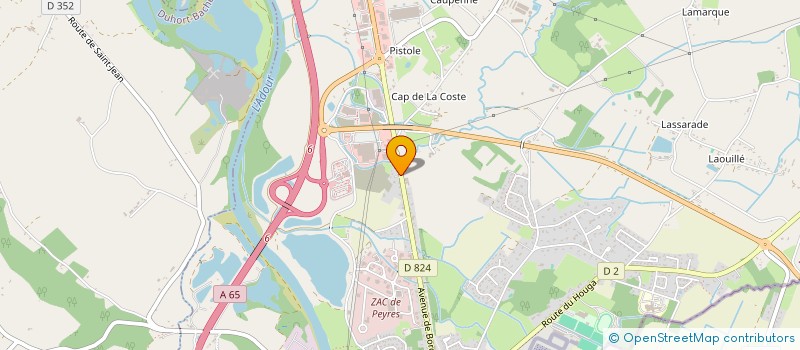 localisation de l'entreprise MONSIEUR GUY DUCOURNAU  AIRE-SUR-L'ADOUR