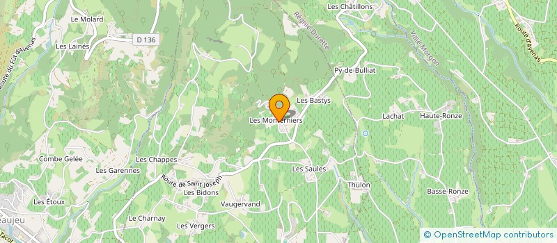 localisation de l'entreprise MONSIEUR GUY DUCROUX à LANTIGNIE