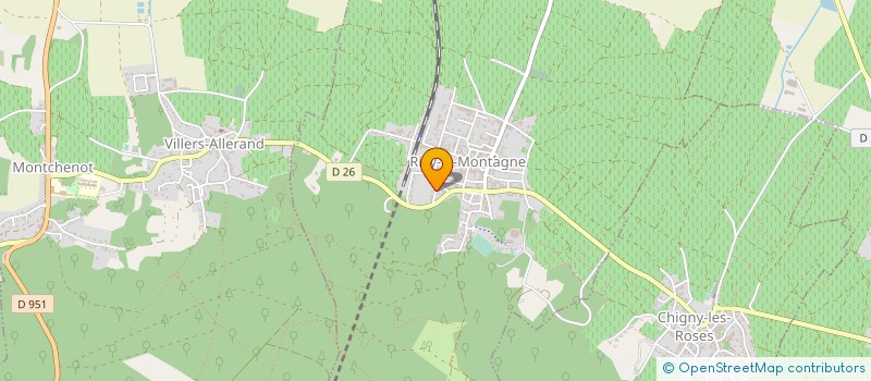 localisation de l'entreprise MONSIEUR GUY DUFAUT  RILLY-LA-MONTAGNE