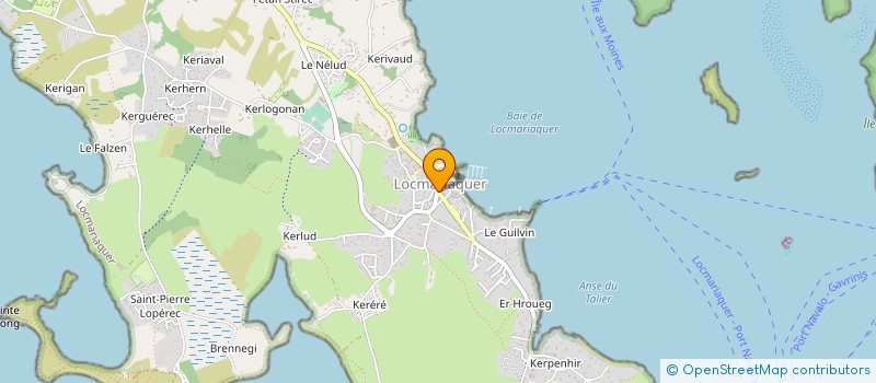 localisation de l'entreprise MONSIEUR GUY DUFILS  LOCMARIAQUER