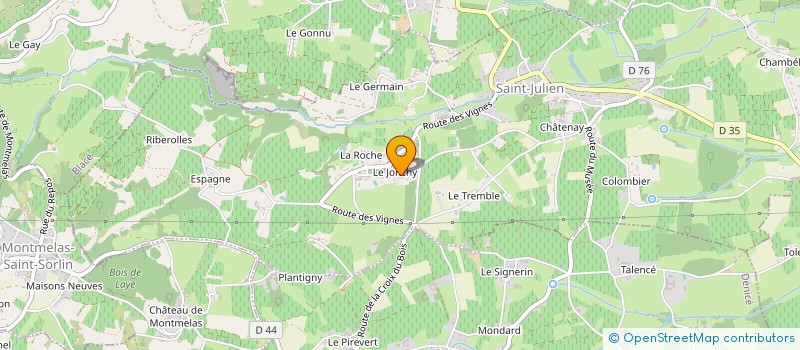 localisation de l'entreprise MONSIEUR GUY DUFOUR à SAINT-JULIEN