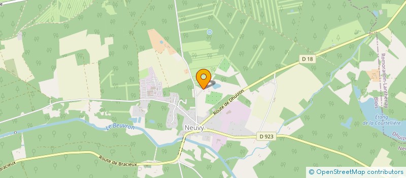 localisation de l'entreprise MONSIEUR GUY DUFOUR  NEUVY