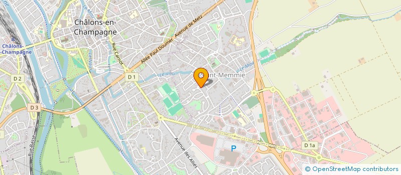 localisation de l'entreprise MONSIEUR GUY DUFRESNE  SAINT-MEMMIE