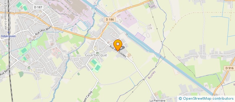 localisation de l'entreprise MONSIEUR GUY DUHAMEL  GUARBECQUE