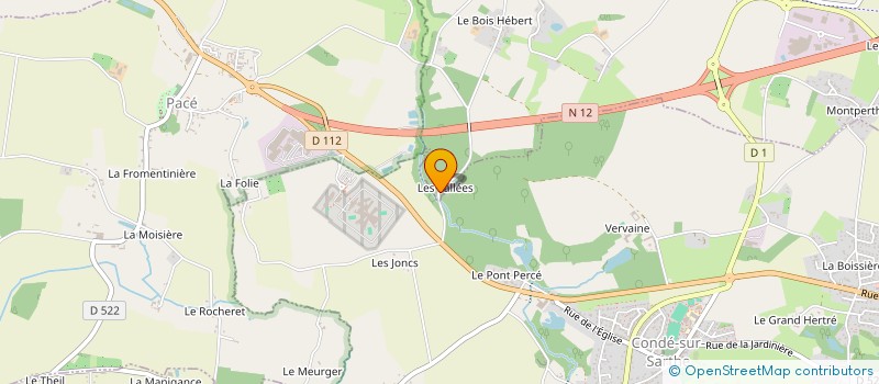 localisation de l'entreprise MONSIEUR GUY DUHAUSSAY à ECOUVES