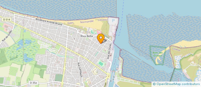 localisation de l'entreprise MONSIEUR GUY DUJARDIN  OUISTREHAM