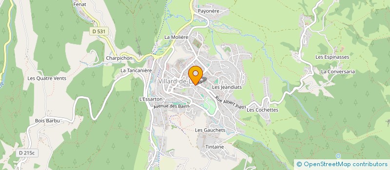 localisation de l'entreprise MONSIEUR GUY DUMOULIN à VILLARD-DE-LANS