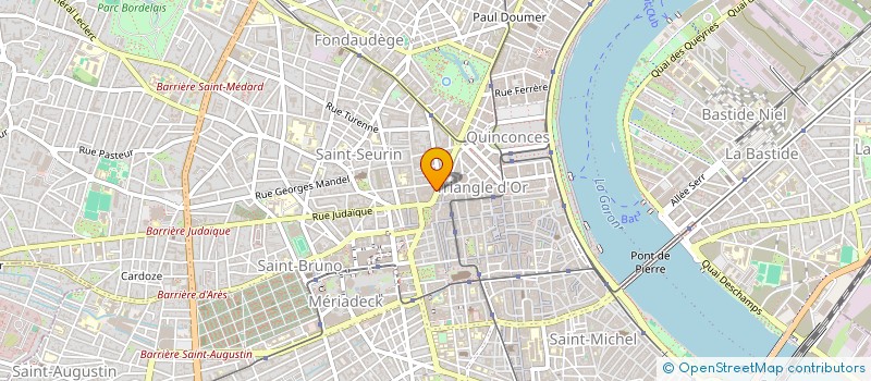 localisation de l'entreprise MONSIEUR GUY DUPONT à BORDEAUX