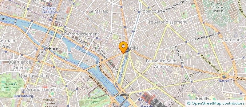 localisation de l'entreprise MONSIEUR GUY DUPONT  PARIS