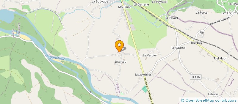 localisation de l'entreprise MONSIEUR GUY DURAND  BETAILLE