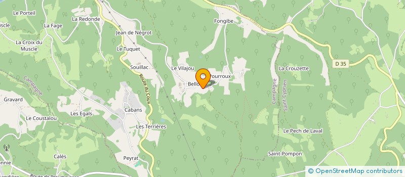 localisation de l'entreprise MONSIEUR GUY DUVALEIX  CAMPAGNE