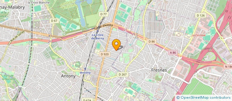 localisation de l'entreprise MONSIEUR GUY EAUVIN à ANTONY