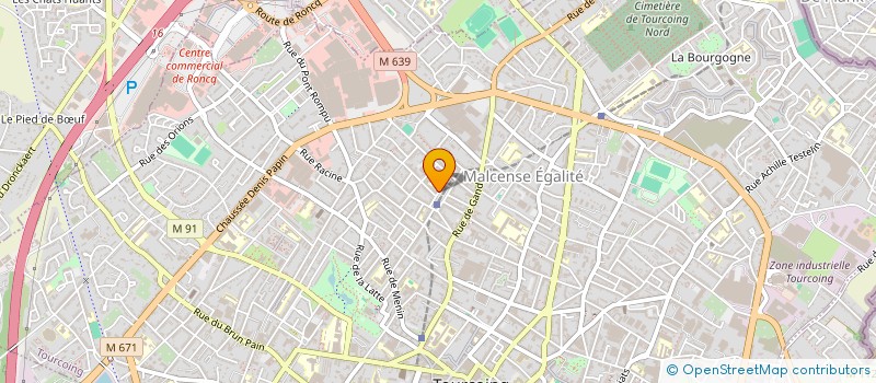 localisation de l'entreprise MONSIEUR GUY EBE NKOLO  TOURCOING