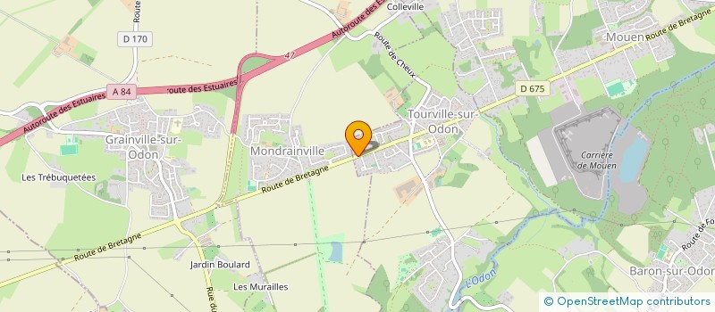 localisation de l'entreprise MONSIEUR GUY ECOLASSE à TOURVILLE-SUR-ODON