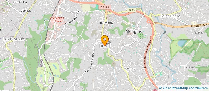 localisation de l'entreprise MONSIEUR GUY EL OSTA  MOUGINS