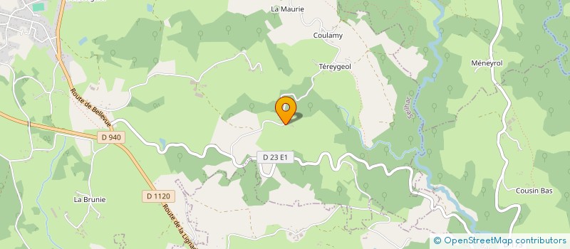 localisation de l'entreprise MONSIEUR GUY EMERY  LAGRAULIERE