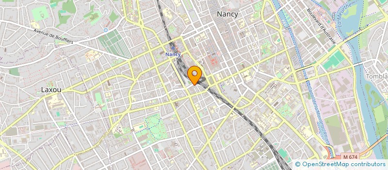 localisation de l'entreprise MONSIEUR GUY-EMMANUEL GUESSAN  NANCY