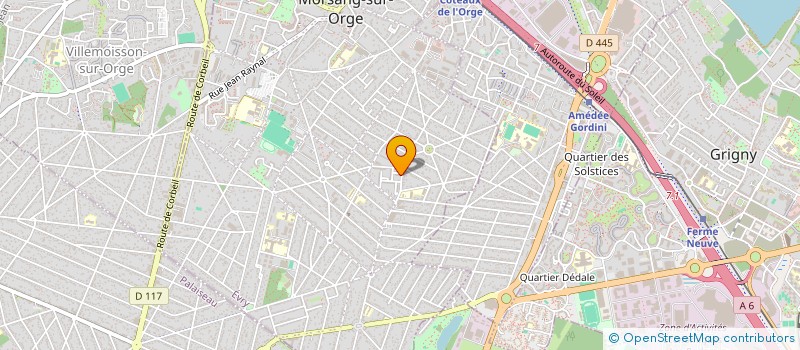 localisation de l'entreprise MONSIEUR GUY ESCALETTES  MORSANG-SUR-ORGE