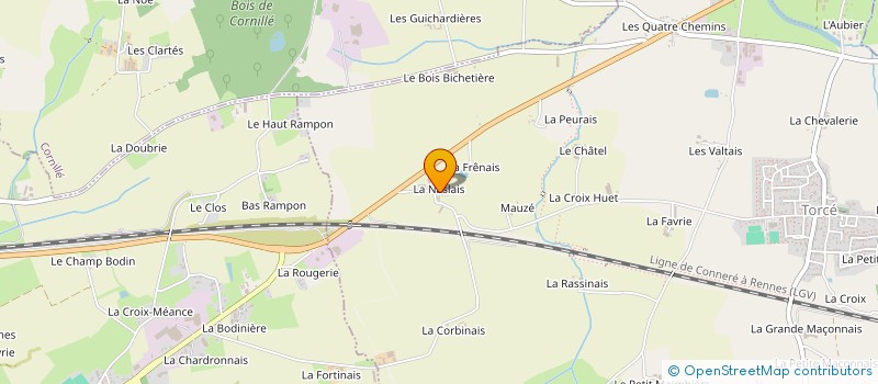 localisation de l'entreprise MONSIEUR GUY ESNAULT  TORCE