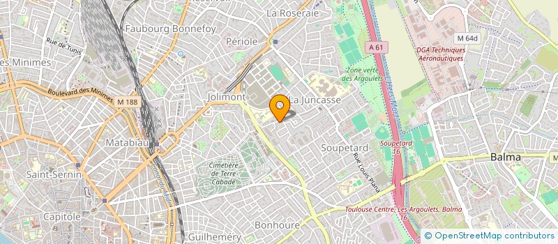 localisation de l'entreprise MONSIEUR GUY ESTAVES à TOULOUSE
