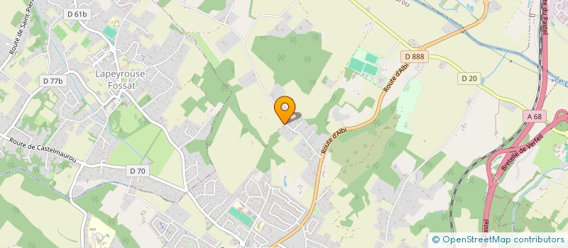 localisation de l'entreprise MONSIEUR GUY ESTEVE  CASTELMAUROU