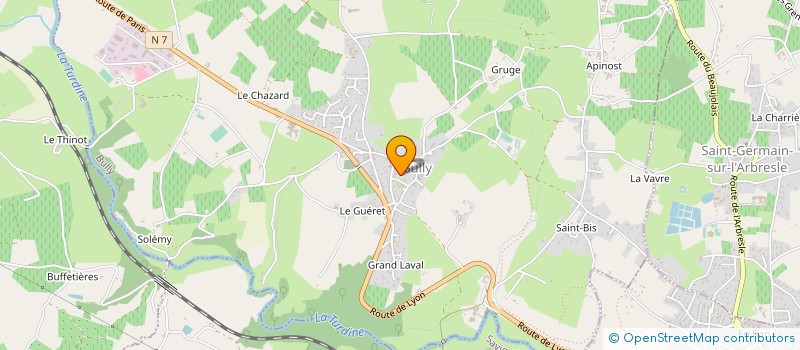 localisation de l'entreprise MONSIEUR GUY FAIZANT à SAVIGNY
