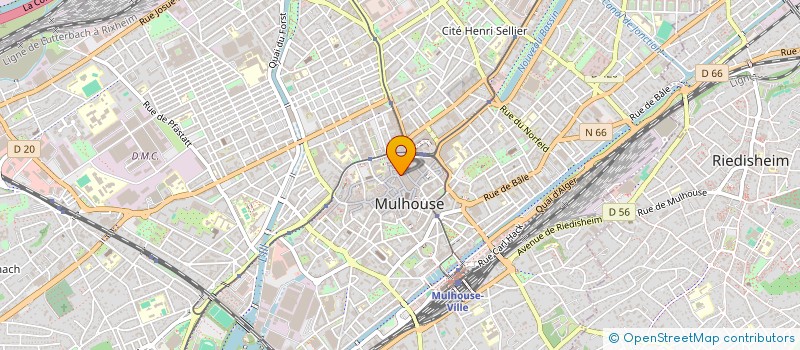 localisation de l'entreprise MONSIEUR GUY FALLER  MULHOUSE