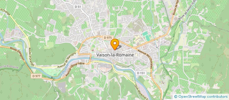 localisation de l'entreprise MONSIEUR GUY FARJON à VAISON-LA-ROMAINE