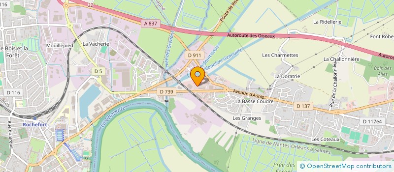 localisation de l'entreprise MONSIEUR GUY FASOLI  TONNAY-CHARENTE