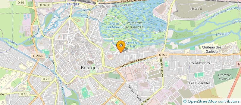 localisation de l'entreprise MONSIEUR GUY FAVREAU à BOURGES