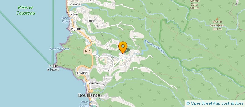 localisation de l'entreprise MONSIEUR GUY FEITAMA à BOUILLANTE