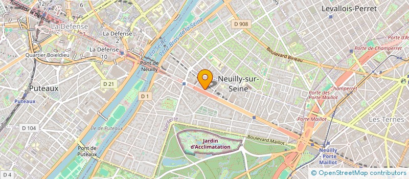 localisation de l'entreprise MONSIEUR GUY FELLOUS à NEUILLY-SUR-SEINE