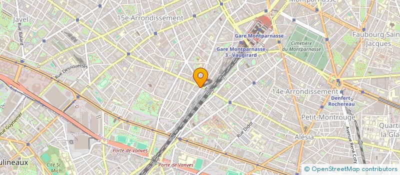 localisation de l'entreprise MONSIEUR GUY FERON à PARIS