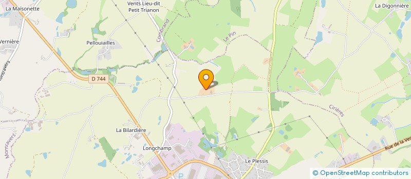 localisation de l'entreprise MONSIEUR GUY FILLION  CERIZAY