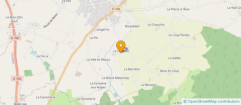 localisation de l'entreprise MONSIEUR GUY FLAGEUL à LA MOTTE