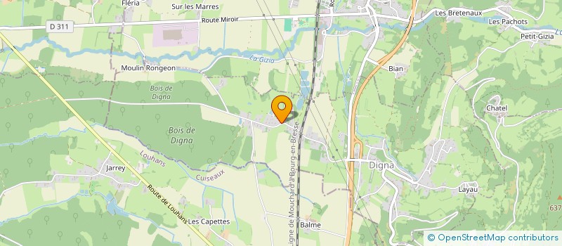 localisation de l'entreprise MONSIEUR GUY FLECHON  DIGNA