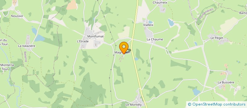 localisation de l'entreprise MONSIEUR GUY FONTVIELLE  ROUGNAT