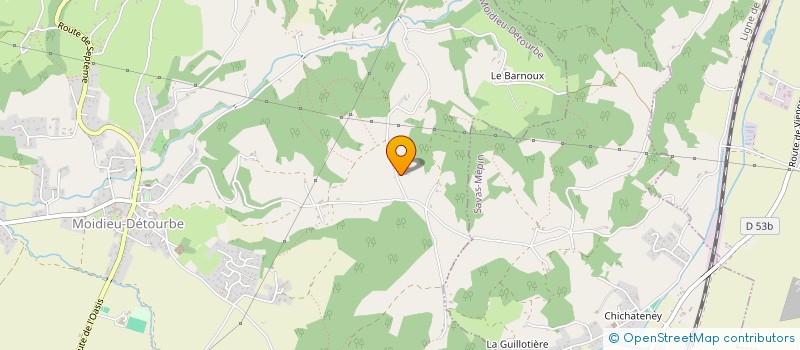 localisation de l'entreprise MONSIEUR GUY FORTO  MOIDIEU-DETOURBE