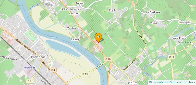 localisation de l'entreprise MONSIEUR GUY FOUCAL  BEGUEY