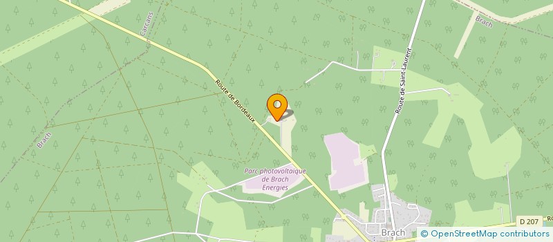 localisation de l'entreprise MONSIEUR GUY FOURCAN  BRACH