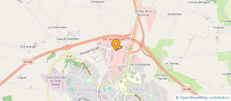 localisation de l'entreprise MONSIEUR GUY FRABOULLET à LOUDEAC