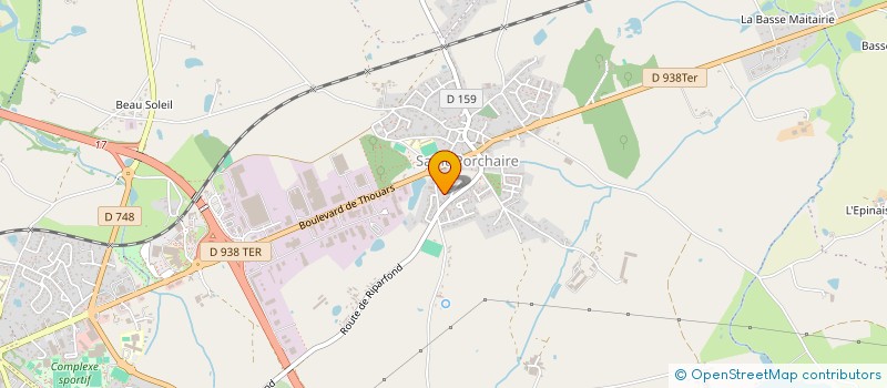 localisation de l'entreprise MONSIEUR GUY FRADIN  BRESSUIRE