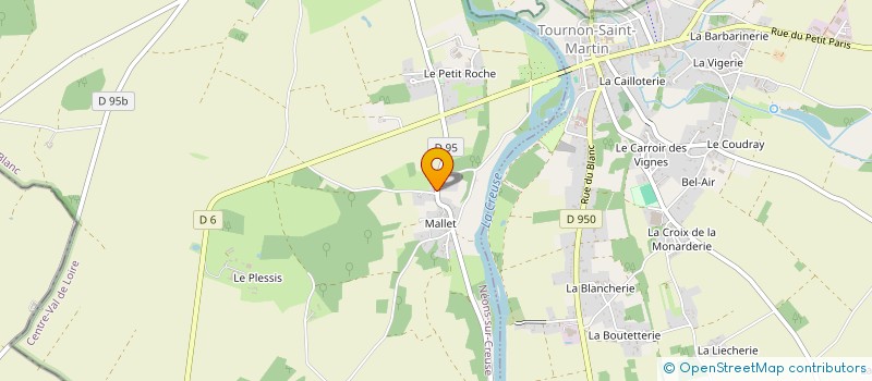 localisation de l'entreprise MONSIEUR GUY FRAIKIN à NEONS-SUR-CREUSE